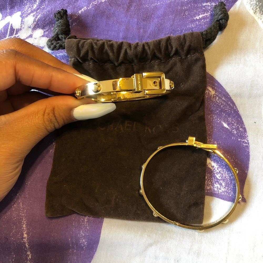 MICHAEL KORS Astor Buckle Bangles